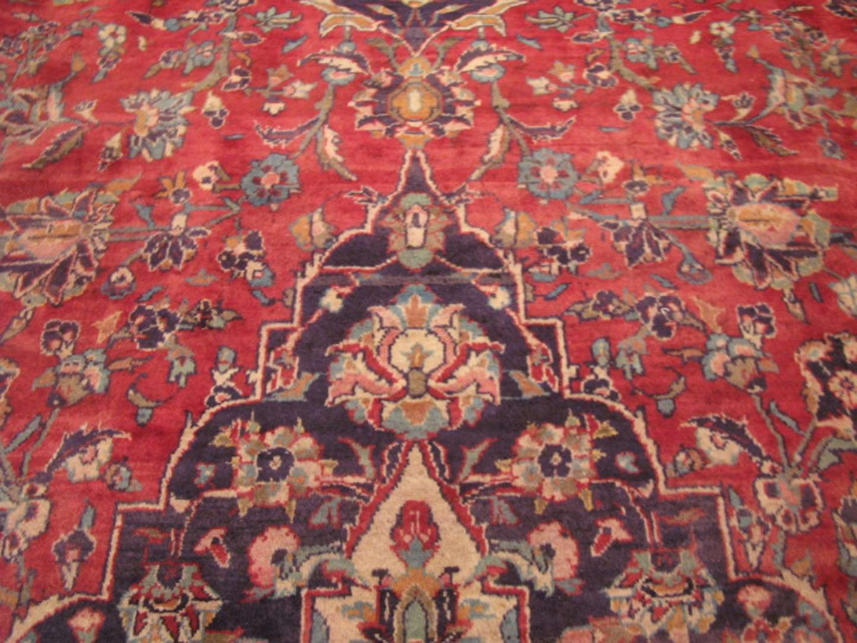9' 1" x 14' 8" Persian Kashan Rug image 6