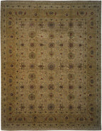 8' 1" x 10' 2" India Agra Rug image 0