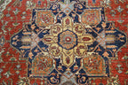 8' 1" x 10' 0" Pakistan Serapi Rug image 9