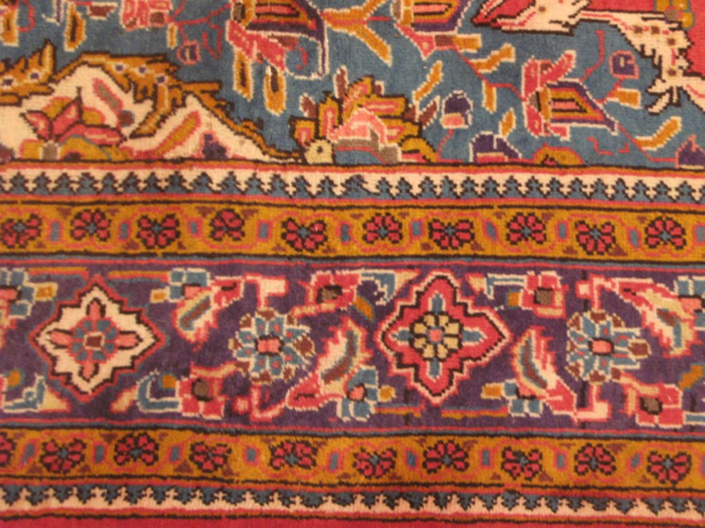 7' 3" x 9' 1" Persian Golpayegan Rug image 3