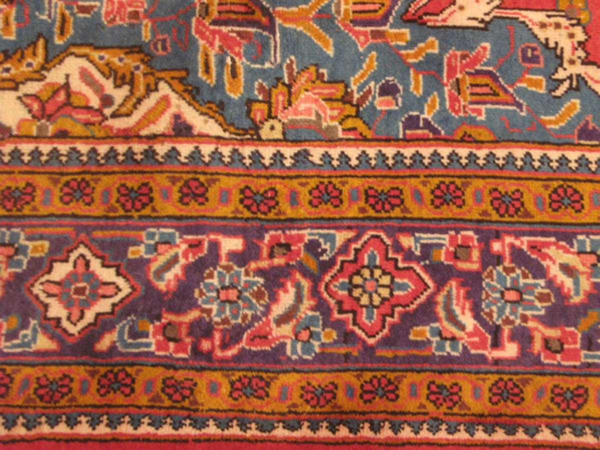 7' 3" x 9' 1" Persian Golpayegan Rug image 3