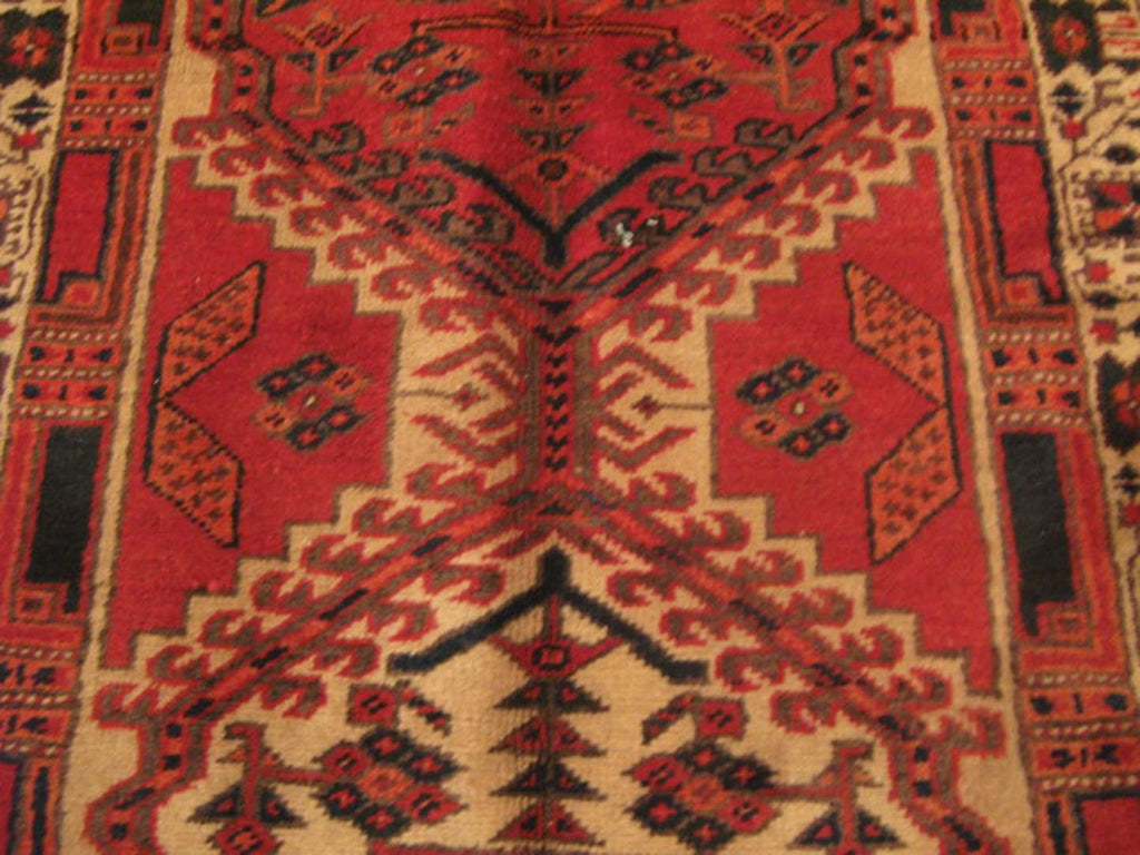 3' 3" x 10' 9" Persian Sarab Runner image 4