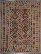 5' 1" x 6' 7" India Kilim Rug image 0