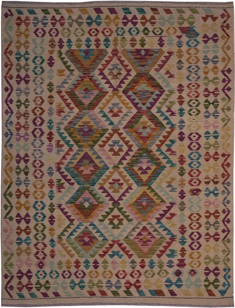 5' 1" x 6' 7" India Kilim Rug image 0