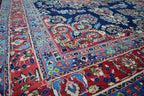 6' 6" x 9' 3" Vintage Mashhad Rug image 8