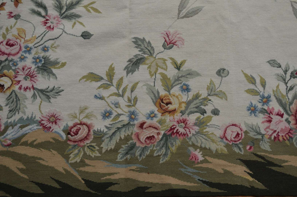 11' 7" x 16' 5" French Needlepoint Rug image 3