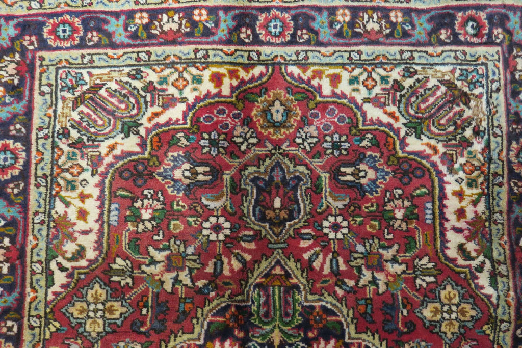 3' 4" x 4' 9" Persian Tabriz Rug image 10