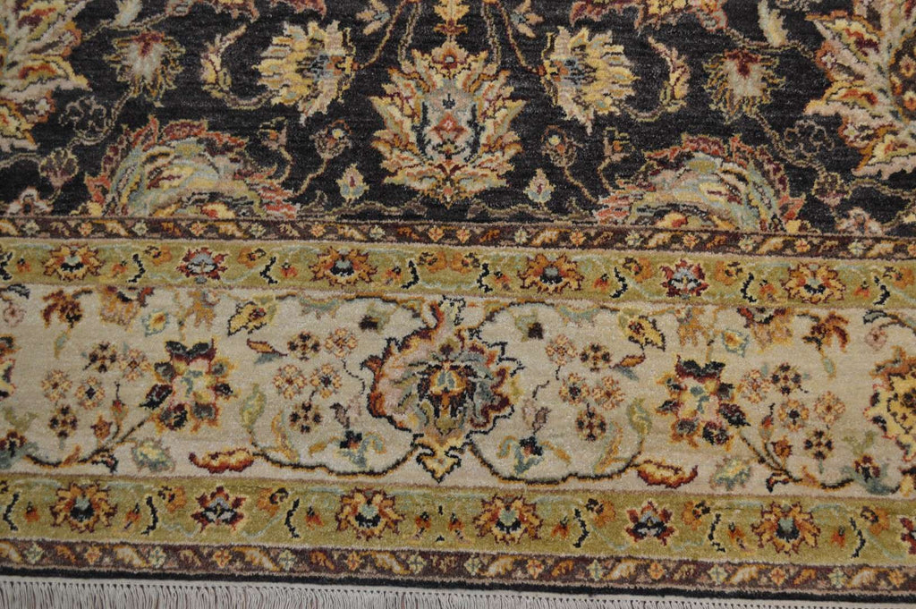 7' 9" x 8' 1" India Sultanabad Square Rug image 7
