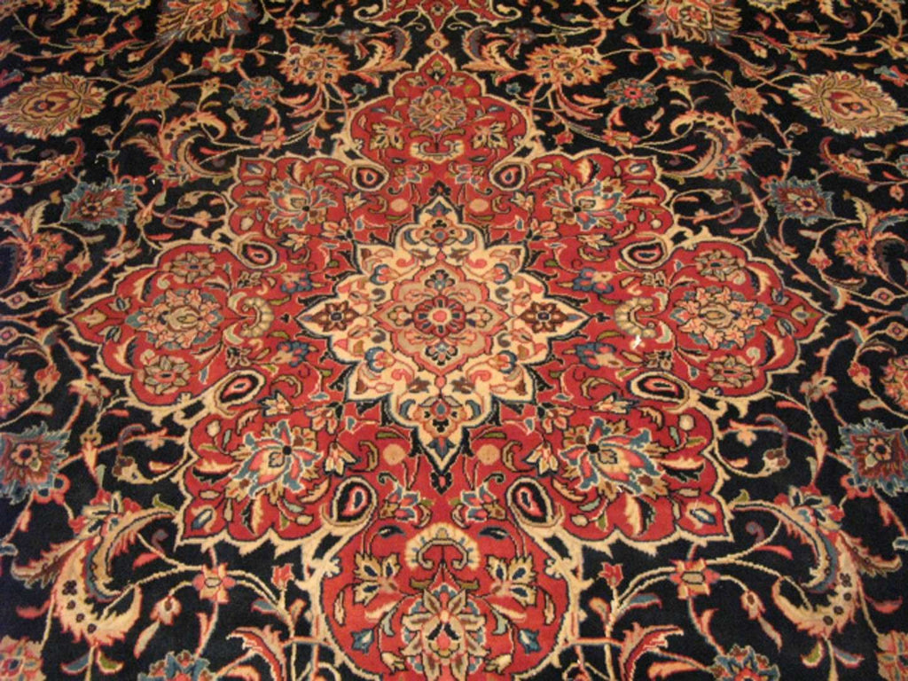 10' 5" x 17' 7" Persian Sarouk Rug image 6