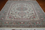 8' 1" x 10' 9" India Tabriz Rug image 1