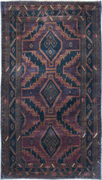 3' 9" x 6' 8" Afghanistan Belouch Rug image 0
