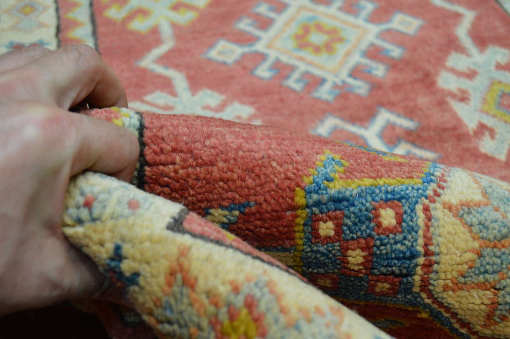 2' 1" x 6' 2" Pakistan Kazak Runner image 9