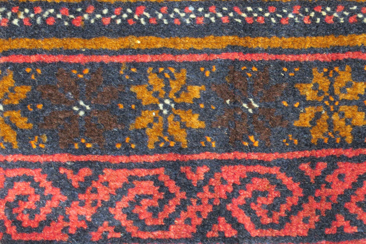 2' 1" x 4' 1" Persian Baluch Rug image 0