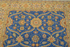 4' 2" x 4' 9" India Agra Rug image 2