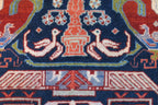 7' 2" x 10' 4" Vintage Ardabil Rug image 4