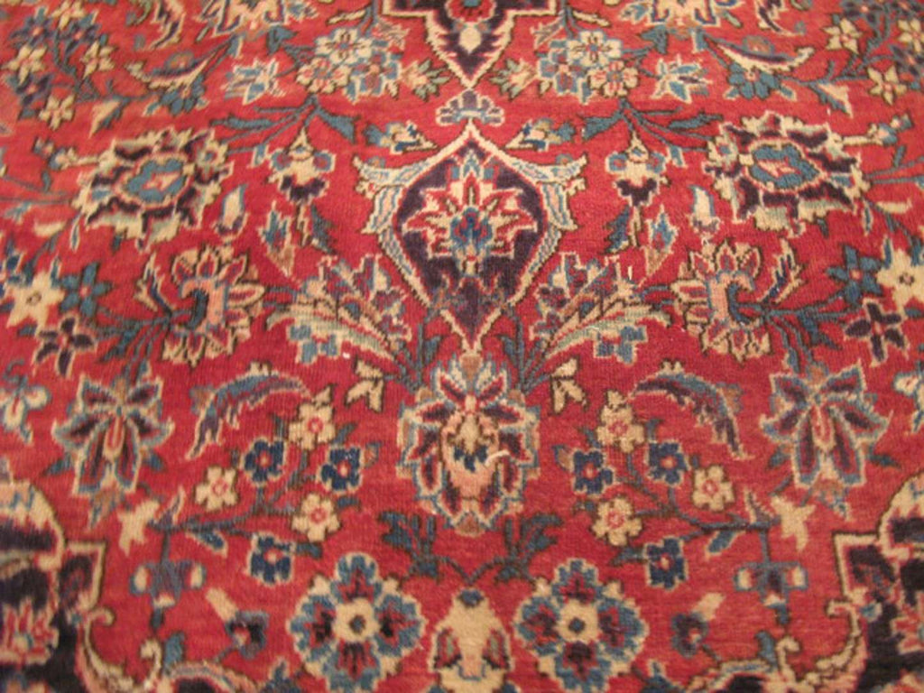 4' 1" x 6' 7" Persian Kashan Rug image 8