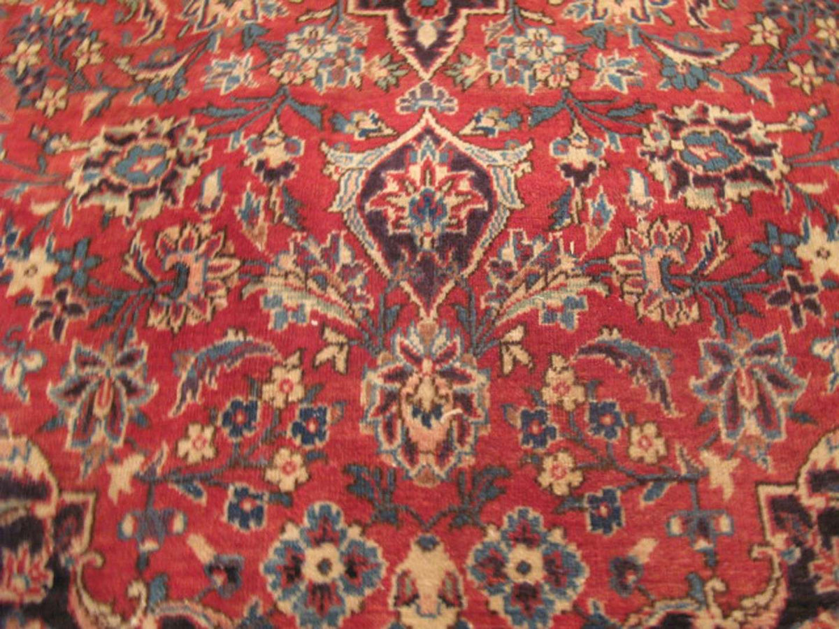 4' 1" x 6' 7" Persian Kashan Rug image 8