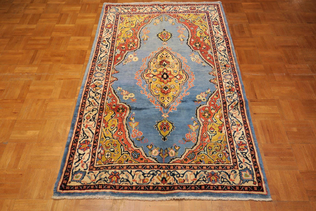 3' 3" x 5' 3" Persian Sarouk Rug image 5