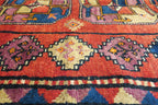 4' 3" x 8' 6" Persian Kurdi Rug image 1