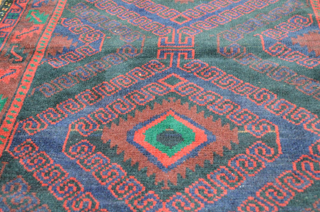 2' 9" x 4' 3" Afghanistan Belouch Rug image 5