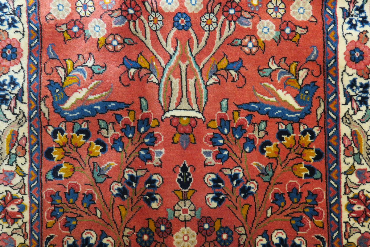 2'6'' x 9'3'' Persian Sarouk Runner image 5