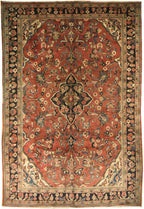 7' 3" x 11' 0" Persian Mahal Rug image 0