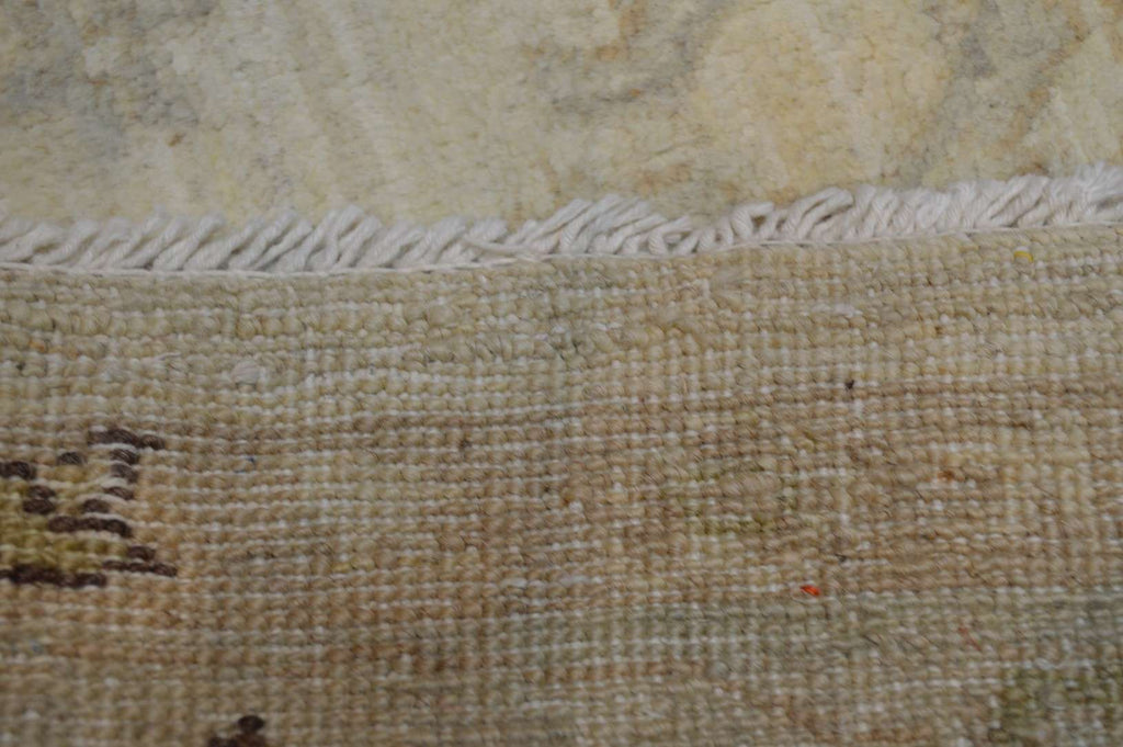 5' 0" x 5' 1" Pakistan Peshawar Square Rug image 1