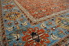 9' 0" x 11' 8" Pakistan Serapi Rug image 7