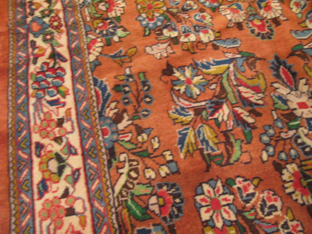 3' 6" x 11' 2" Persian Sarouk Runner image 9