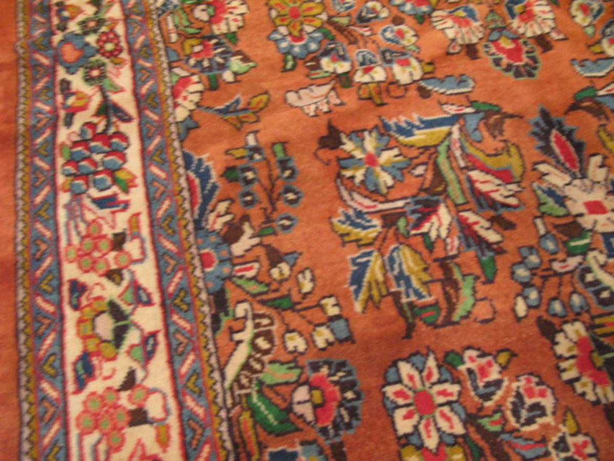 3' 6" x 11' 2" Persian Sarouk Runner image 9