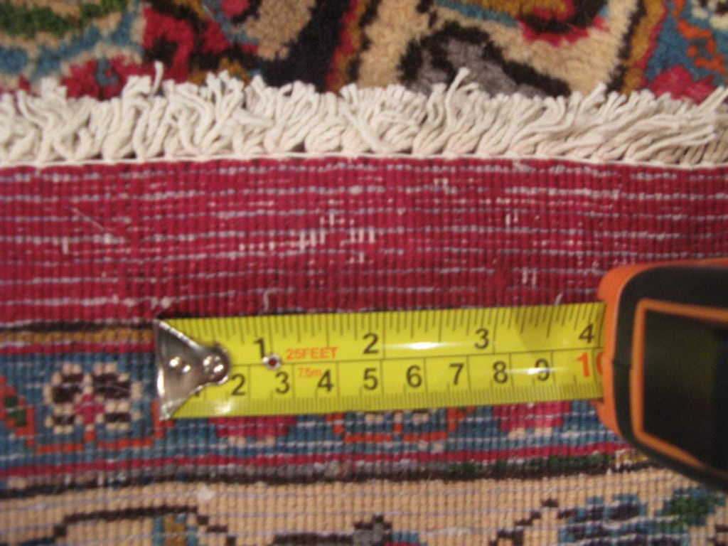 8' 2" x 11' 9" Persian Mashhad Rug image 4