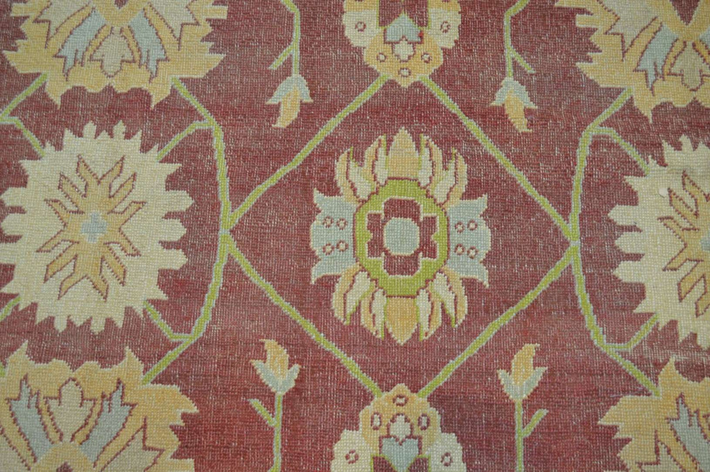 10' 6" x 13' 5" Turkish Oushak Rug image 6