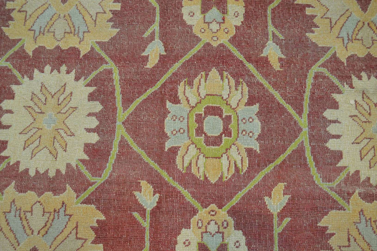 10' 6" x 13' 5" Turkish Oushak Rug image 6