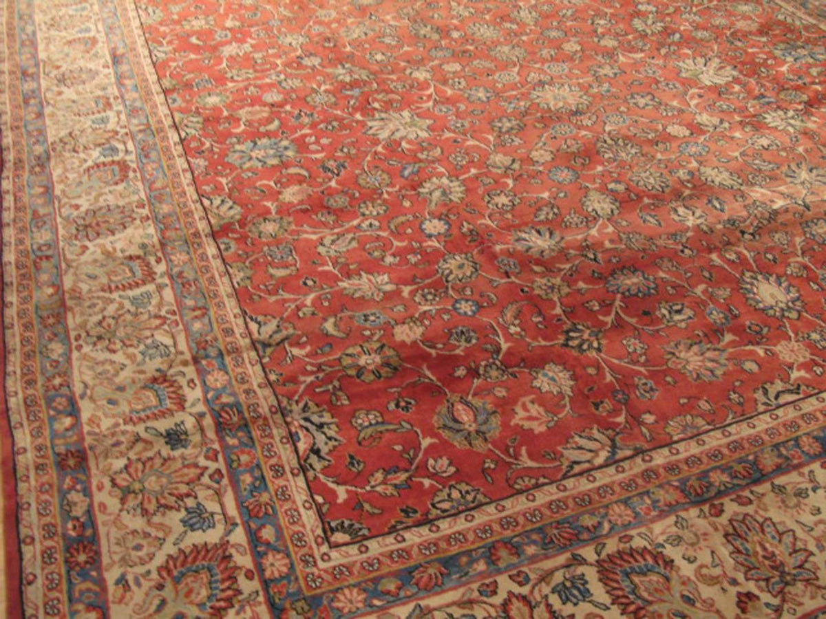 10' 4" x 12' 0" Persian Sarouk Rug image 9