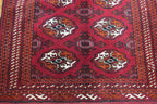 3' 3" x 4' 7" Vintage Turkeman Rug image 5