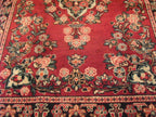 4' 4" x 6' 7" Vintage Sarouk Rug image 3