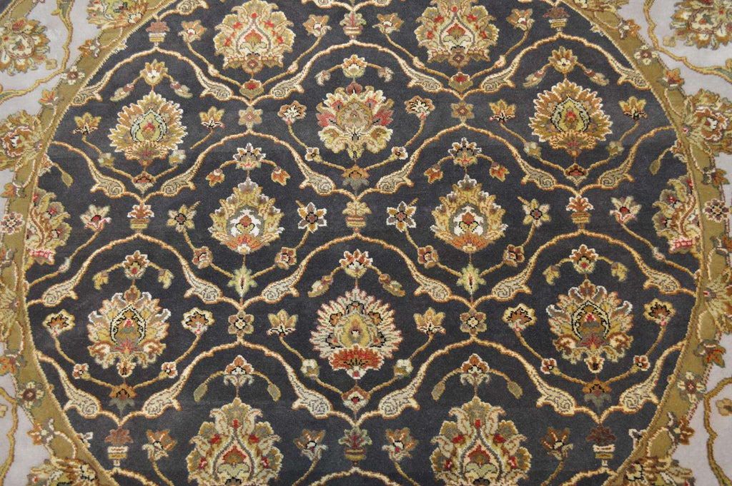 6' 3" x 6' 2" India Jaipur Round Rug image 7