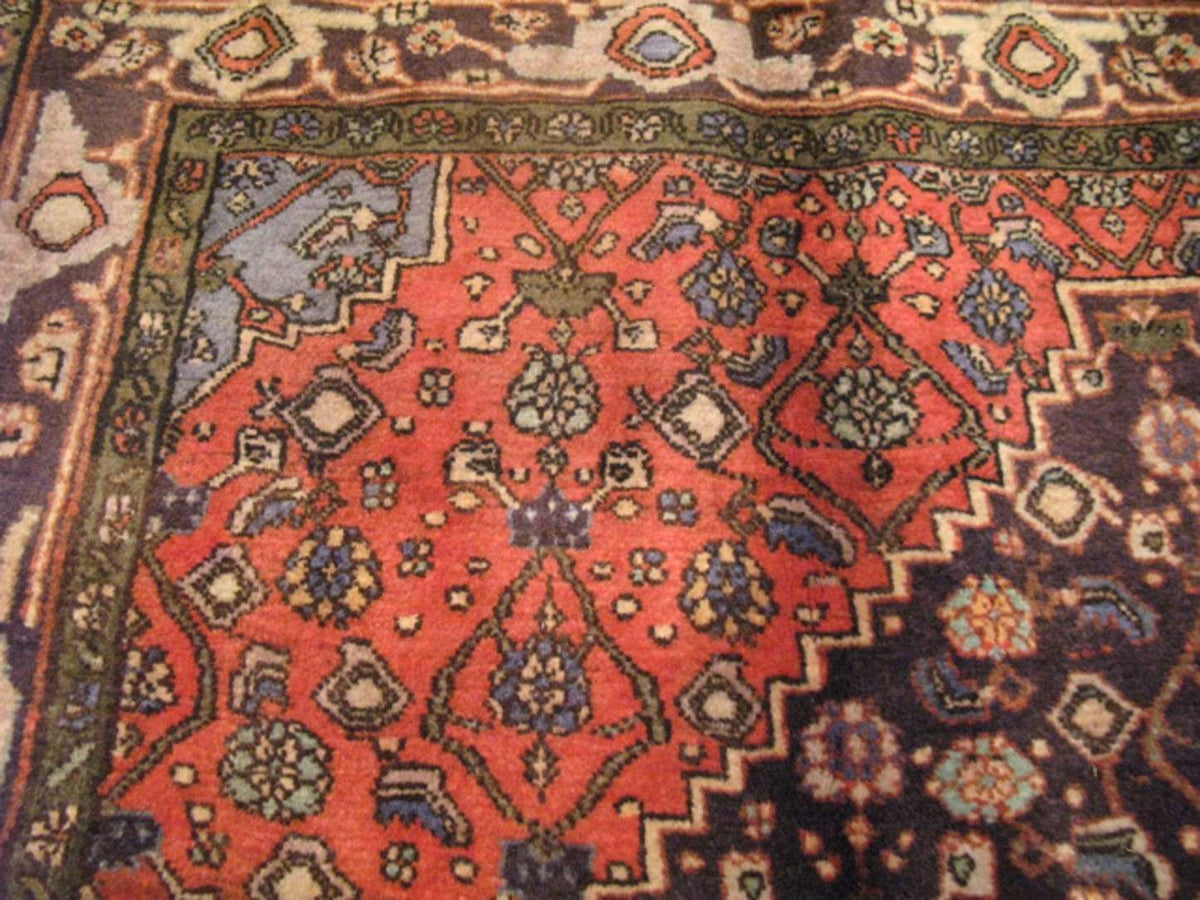 4' 0" x 6' 6" Vintage Bijar Rug image 2
