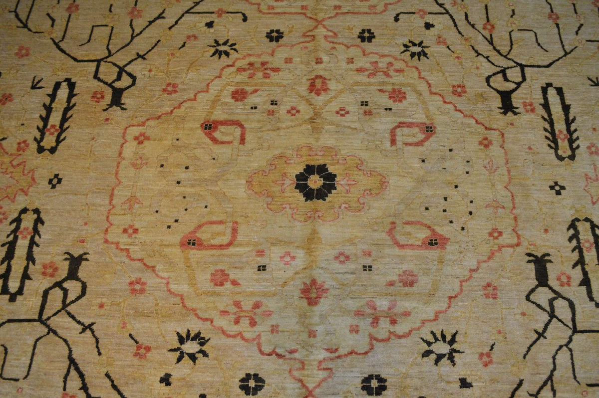 11' 8" x 16' 8" Pakistan Ziegler Rug image 9