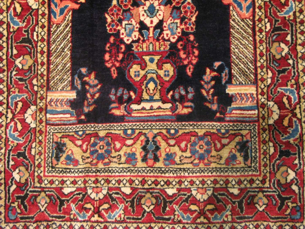 2' 1" x 4' 0" Persian Qum Rug image 6