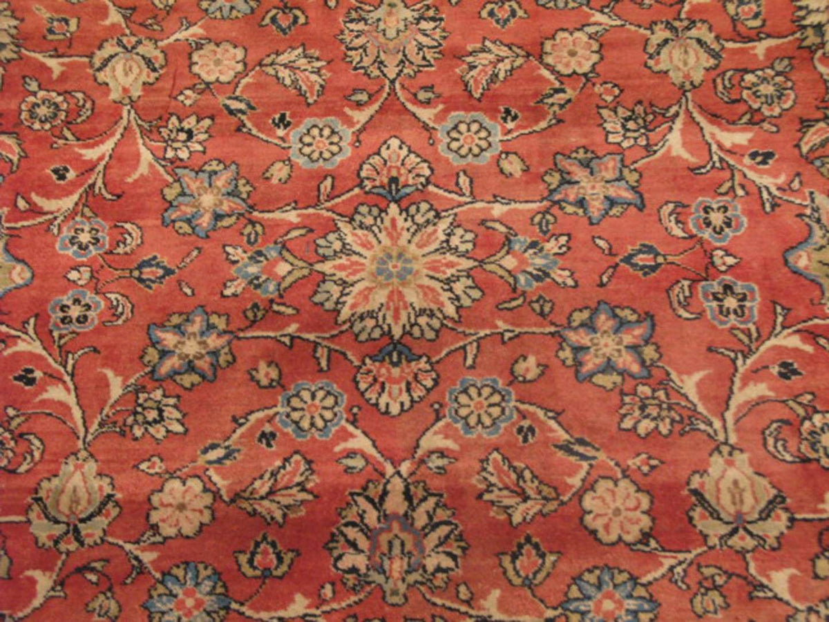 10' 4" x 12' 0" Persian Sarouk Rug image 7