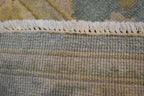 8' 1" x 9' 8" India Oushak Rug image 12