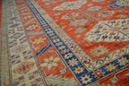 10' 1" x 10' 5" Pakistan Kazak Rug image 2
