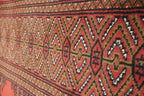3' 5" x 9' 5" Persian Turkeman Rug image 10