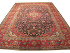 8' 1" x 11' 1" Persian Kashan Rug image 0