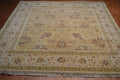 7' 8" x 8' 3" India Sultanabad Square Rug image 1